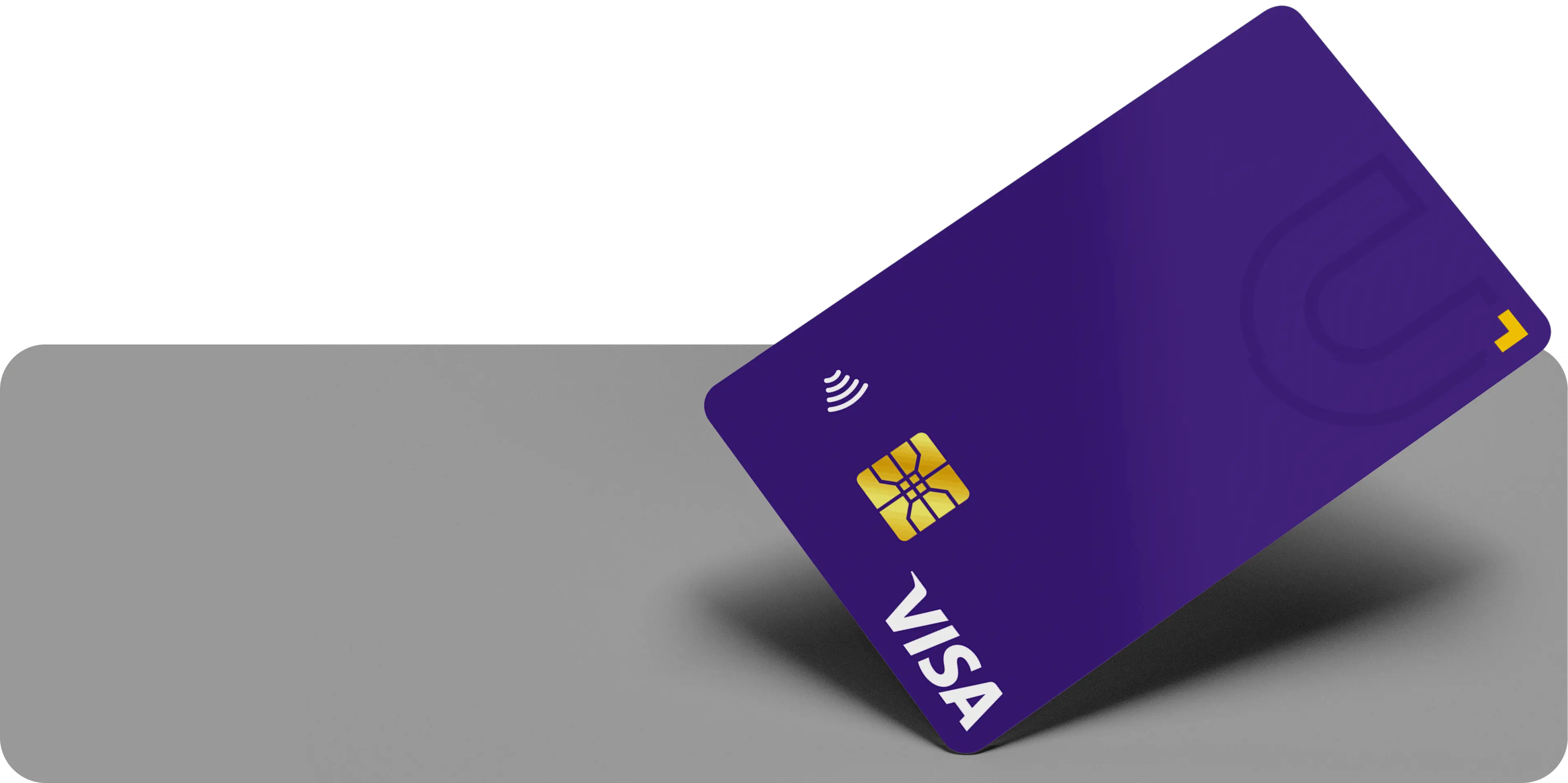 Sliced Visa Card