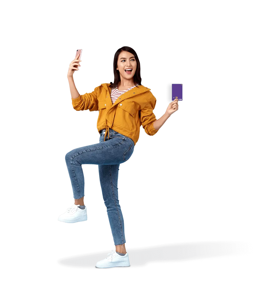 Person using mobile phone